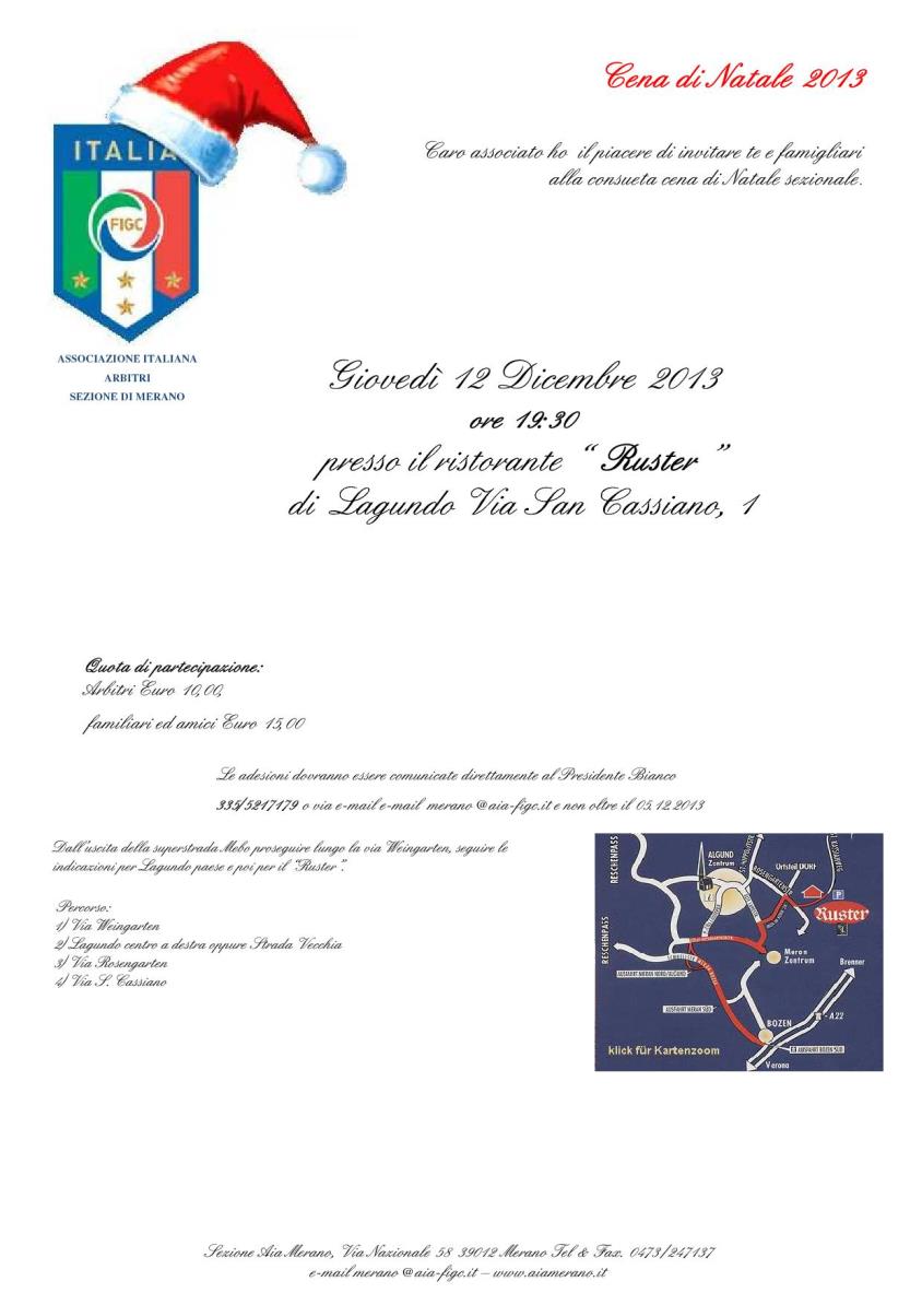 Cena di Natale 2013 associati